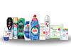 A range of pricemarked household and personal care products