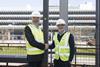 Tim Jacques, Preston Vault Youth Zone, with Anthony Barton, James Hall & Co. Ltd