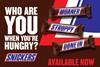 Snickers 'Who are you?' campaign