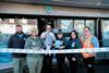 Sarah Newens and Juliet Mulholland of Co-op's National Members Council join member activator Jack Williams, Store Manager Johm Barker and colleagues at the re-launch