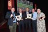 Roy Kellett, Andrew Hall, Ian Hall, Graham Grant and Kathleen Grant at SPAR Inspire