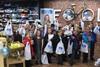 Suppliers Nisa, Warburtons, Lomond Wholesale and AG.Barr provided samples for goodie bags that children took away.