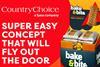 Country Choice ambient sausage roll concept