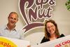 Douglas Lamont, CEO of Tony's Chocolonely, and Pippa Murray, CEO and Founder of Pip & Nut