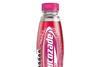 Lucozade Energy Raspberry Ripple in pink bottle