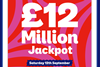 £12m Lotto MBW poster