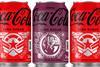 Coca Cola Zero Sugar and Cherry Zero Sugar Marvel cans