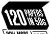 120 papers graphic