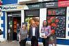 Paul Davies MS and Vince and Fiona Malone