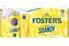Foster's Proper Shandy 10x440ml multipack