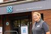 Store manager Tracey Burn at the newly refurbished COOP store