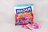 MAOAM Stripes Jelly & Ice Cream - Bag stood with individual stripes