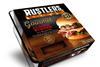 The new Rustlers Gourmet range, packaged in a premium cardboard sleeve, comprises The Classic Burger and BBQ Burger