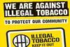 Illegal tobacco poster