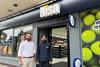 L-R Zaib Bal - Abdullah Bhatti outside Nisa Troon
