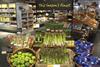 Budgens fresh produce display