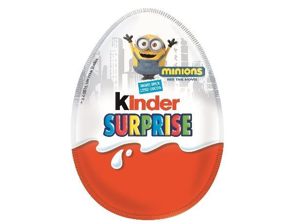 Kinder deals joy minions