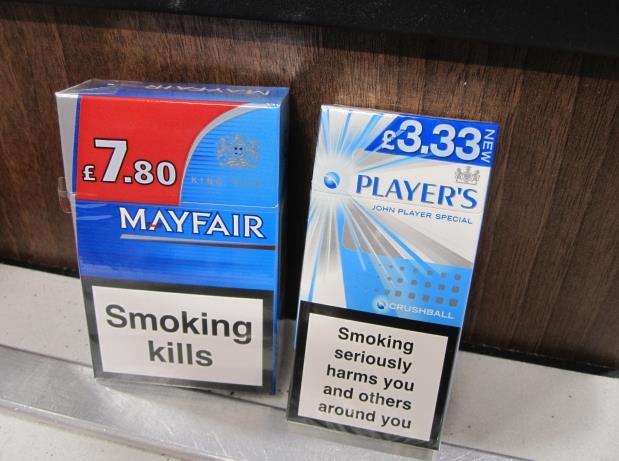 cigarettes gold British 'Wills' Gold Flake Cigarette Pack Original