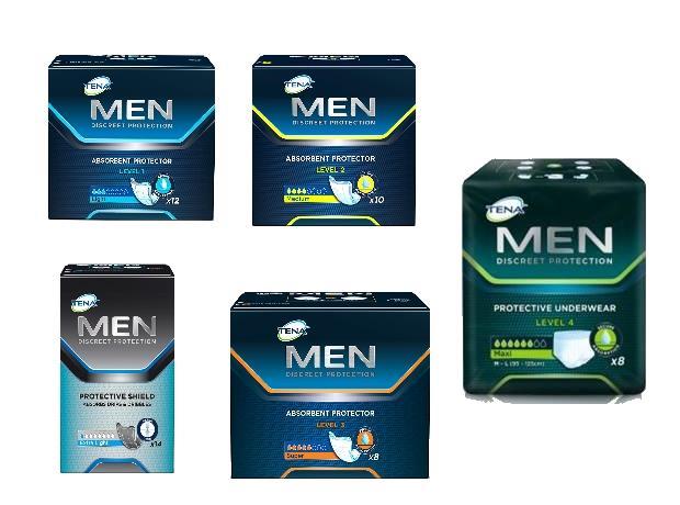TENA Level 3 Men Pack Of 16 Pack By Tena | UK