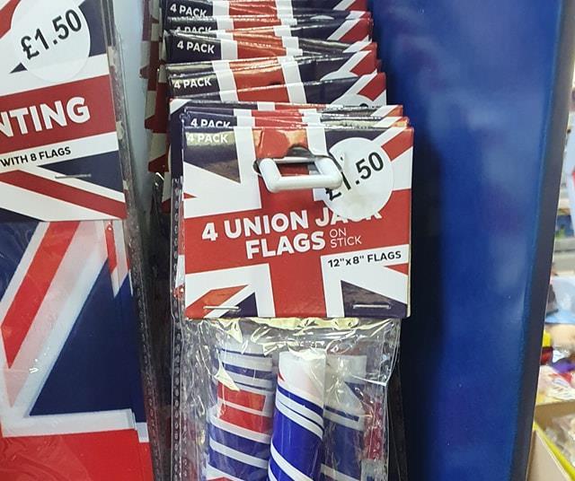 Convenience stores show off their Queen's Jubilee displays Features