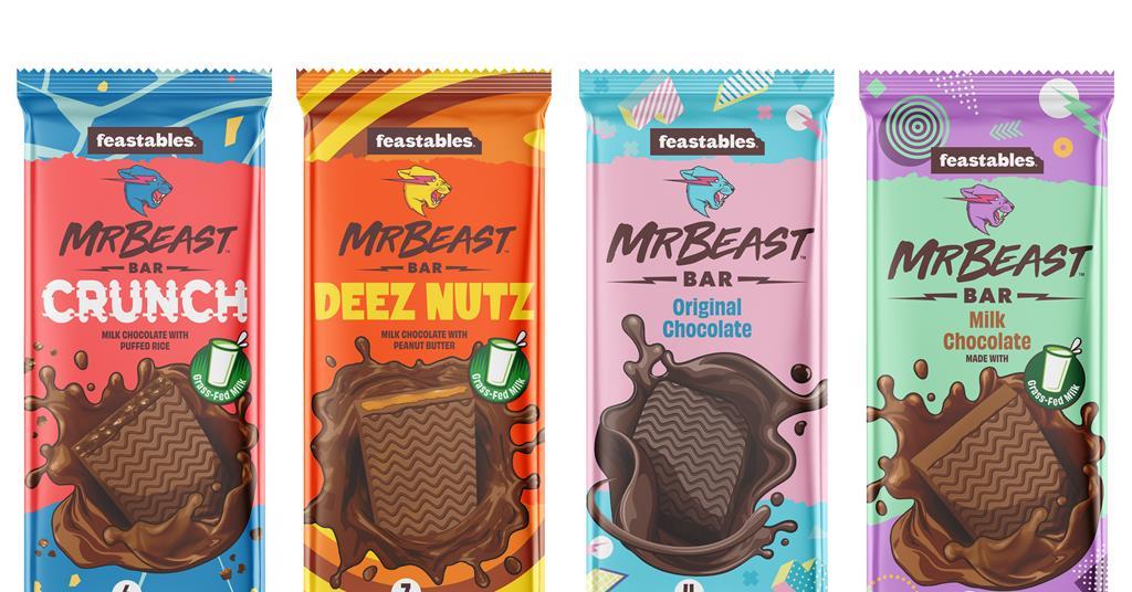 MrBeast introduces Feastables chocolate bars