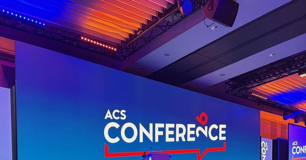 New ACS chief executive Ed Woodall issued a rallying cry to ACS members ...