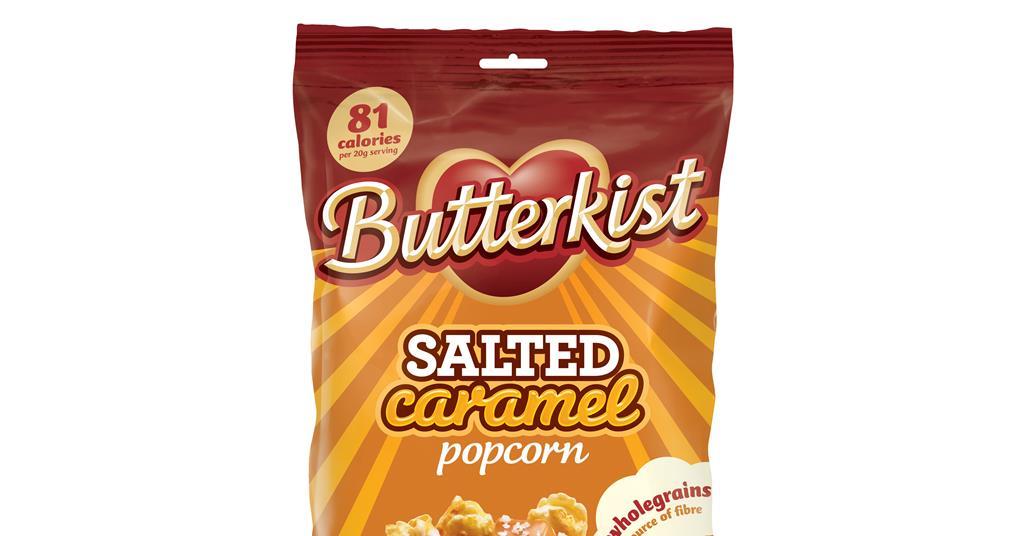 Butterkist brings Salted Caramel popcorn into core range