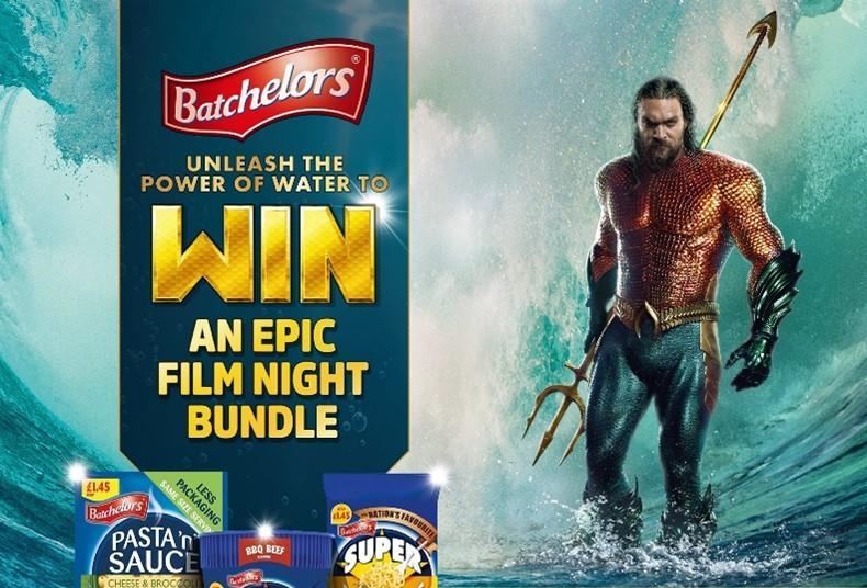 Batchelors launches Aquaman promotion offering retailer prizes
