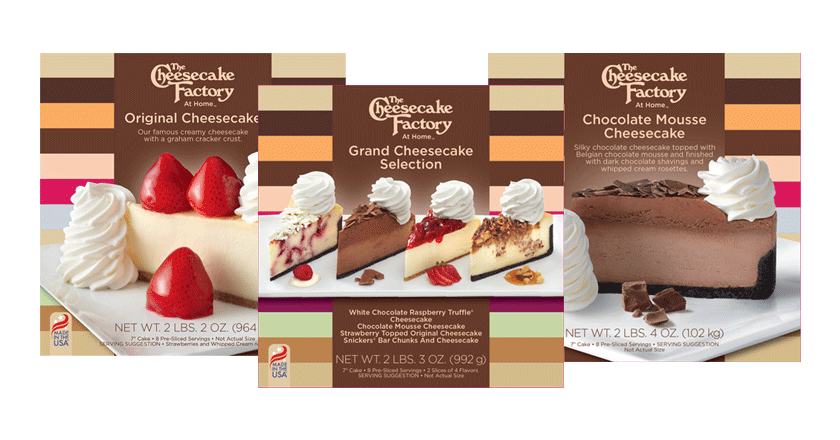 Cheesecake factory to go sale