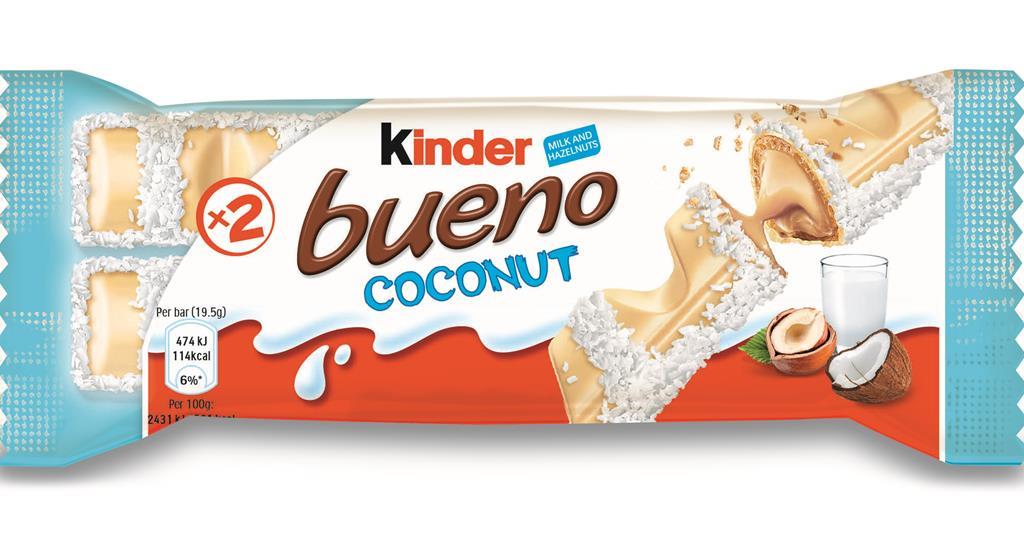 Ferrero brings back limited edition Kinder Bueno Coconut, Product News
