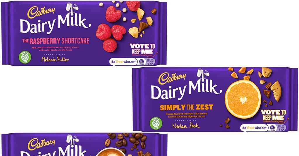 Cadbury puts limited edition Dairy Milk bars to a public vote Product