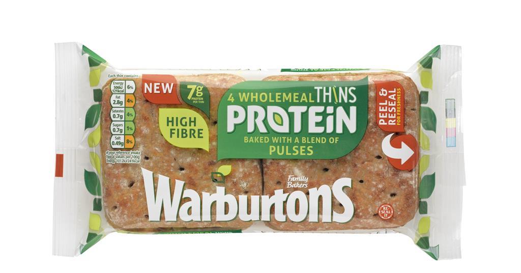 Warburtons 'proteinpacked' bakery products Product News