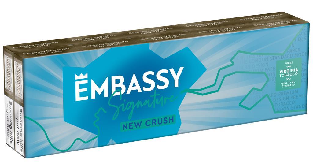 Imperial Tobacco Launches Enhanced Embassy Signature Silver Edition