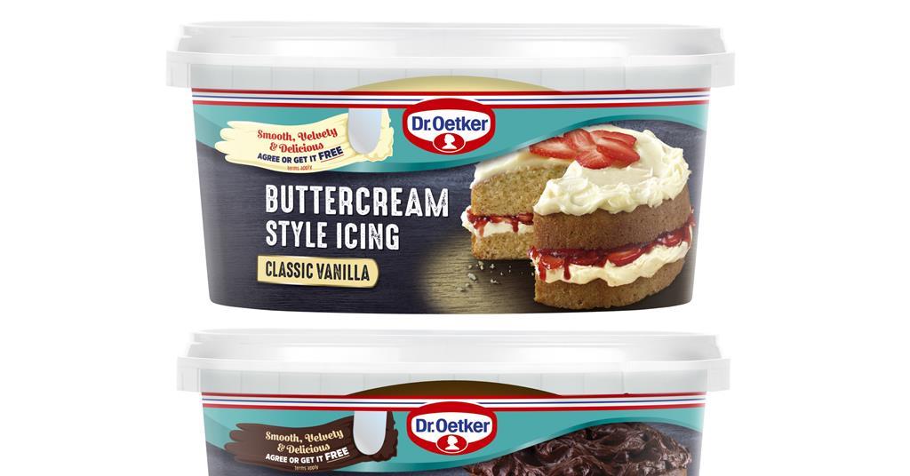 Dr Oetker adds buttercream style icing to baking range Product News
