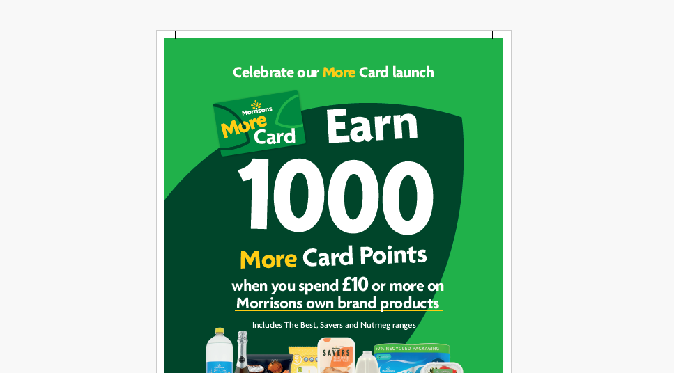 Morrison's has launched a More Card promotion exclusively for its franchise  partners
