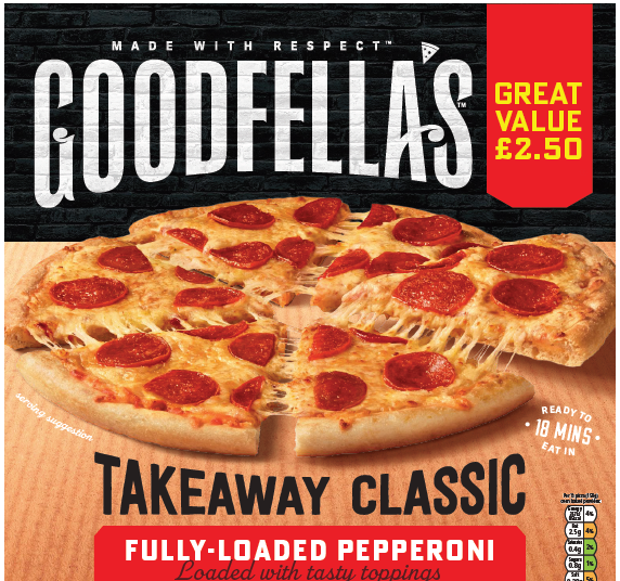 New look for Goodfella s frozen pizza range Product News