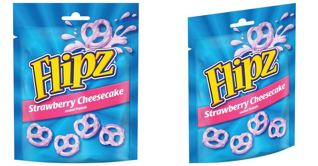 Strawberry cheesecake variety added to Flipz pretzel portfolio