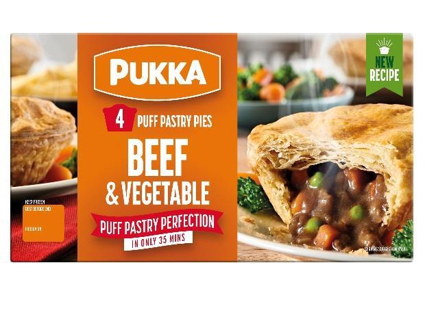 Pukka debuts 'Family Favourite' range of pies | Product News ...