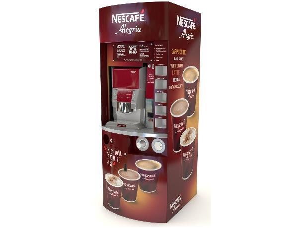 Nescafe Alegria 8/60 Coffee Vending Machines, For Offices