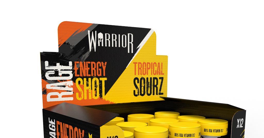 Warrior unveils preworkout Tropical Sourz energy shot Product News Convenience Store