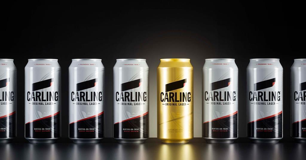 carling beer fridge