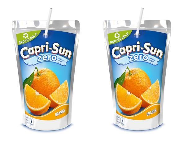 Capri Sun's latest innovation ~ new clear bottom pouch lets you