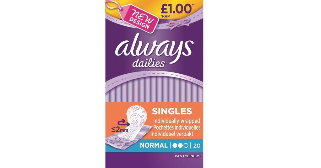 £1 pricemarked Always Dailies from P&G | Product News | Convenience Store