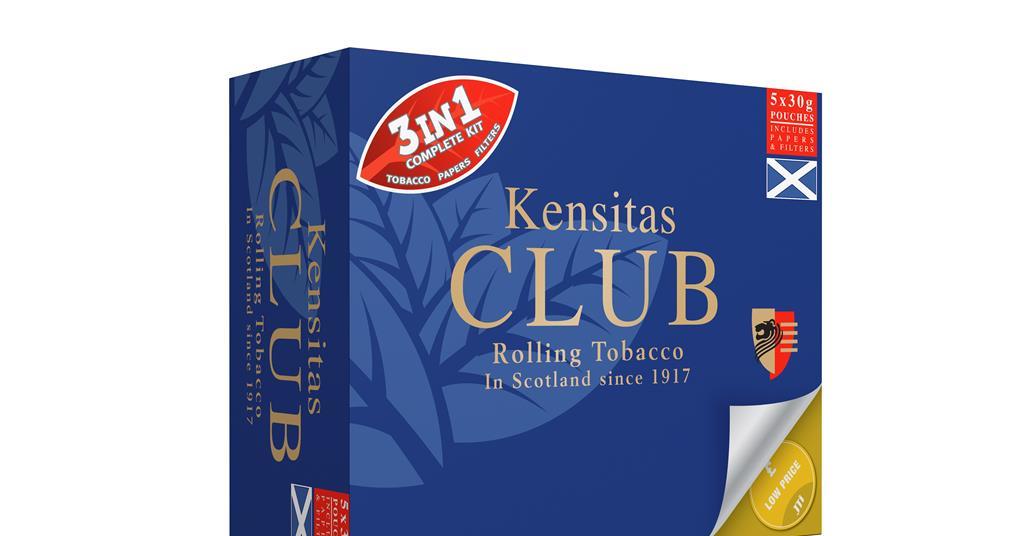 Kensitas Club Rolling Tobacco in Scotland gets new RRPs | Product News