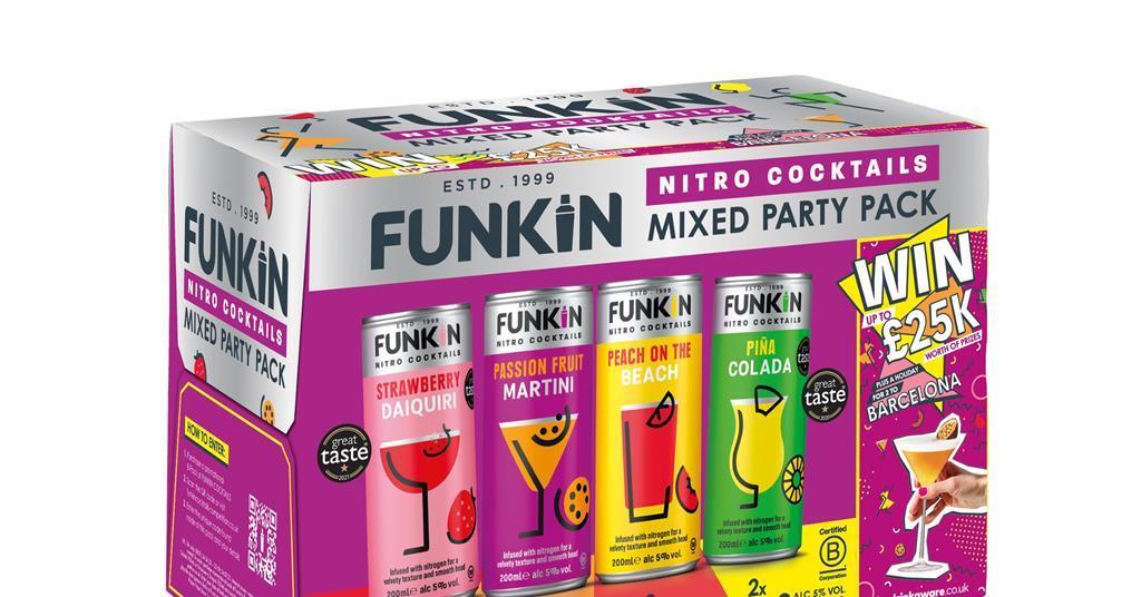 Funkin Cocktails serves up on-pack promotion to mark 25th birthday ...