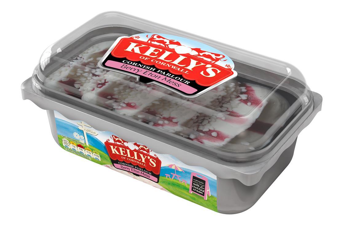 Kelly's of Cornwall ice cream relaunched with new flavours Product