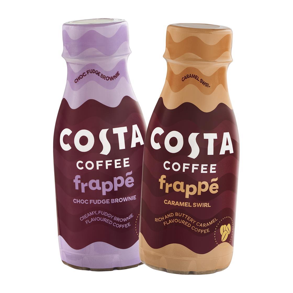 Costa Coffee reveals indulgent Frappé RTD range Product News