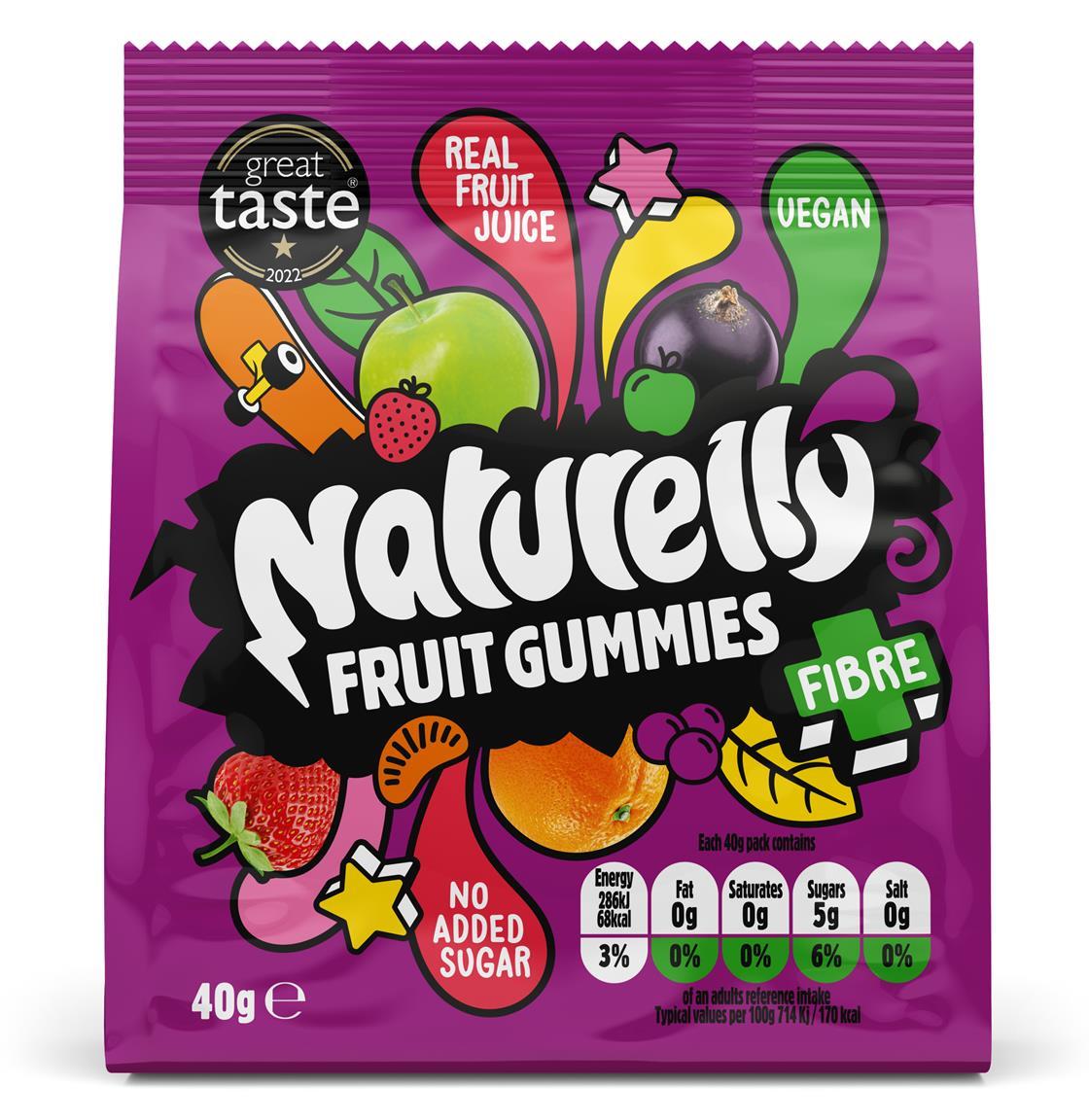 Naturelly reveals healthier fruit gummies Product News