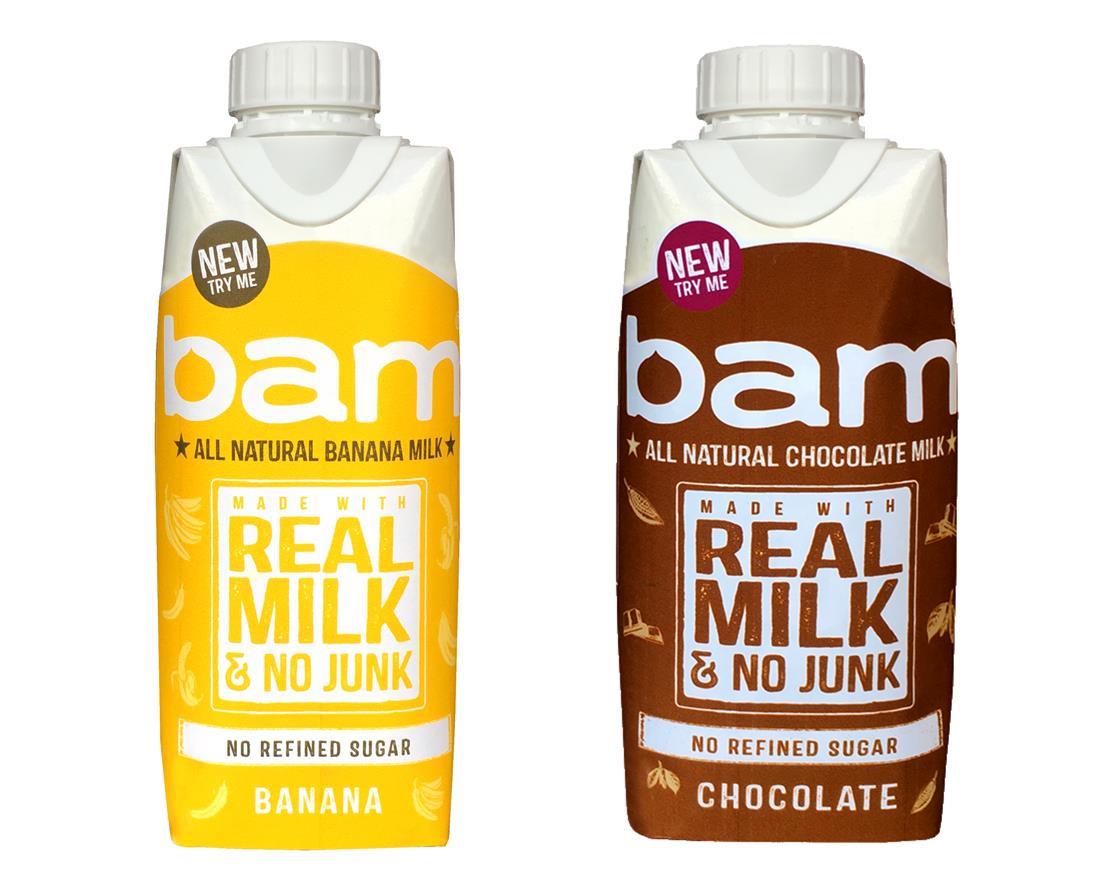 Bam milk drink targets on the go shoppers Product News Convenience