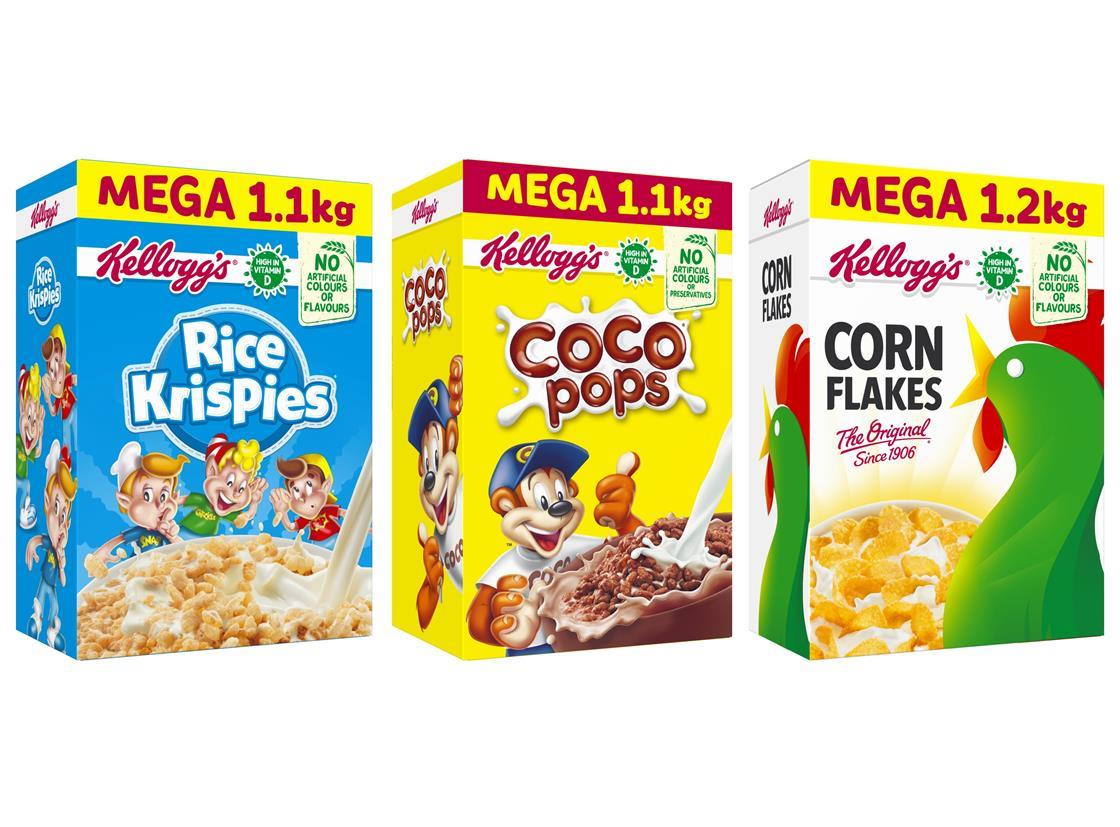 Kellogg's mega packs for priceconscious customers Product News